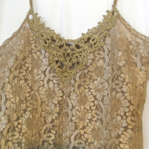 Camisol / Lingerie ~ Gorgeous Taupe in Full Lace ~ - Picture 4 of 7